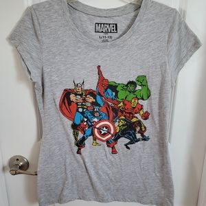 Marvel Superheros Tshirt Size Large